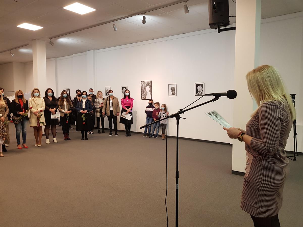 Otvorenje izložbe povodom dana žena #umJetnicA