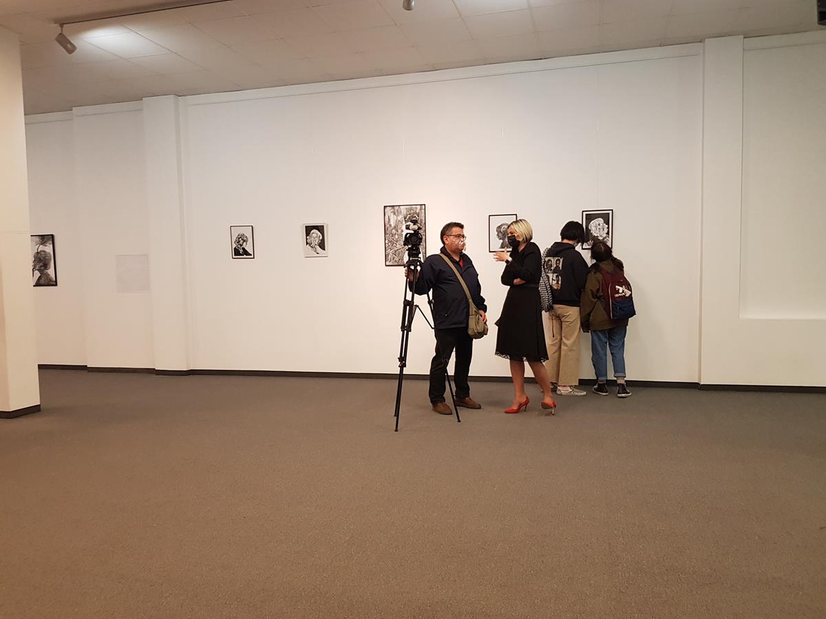 Otvorenje izložbe povodom dana žena #umJetnicA