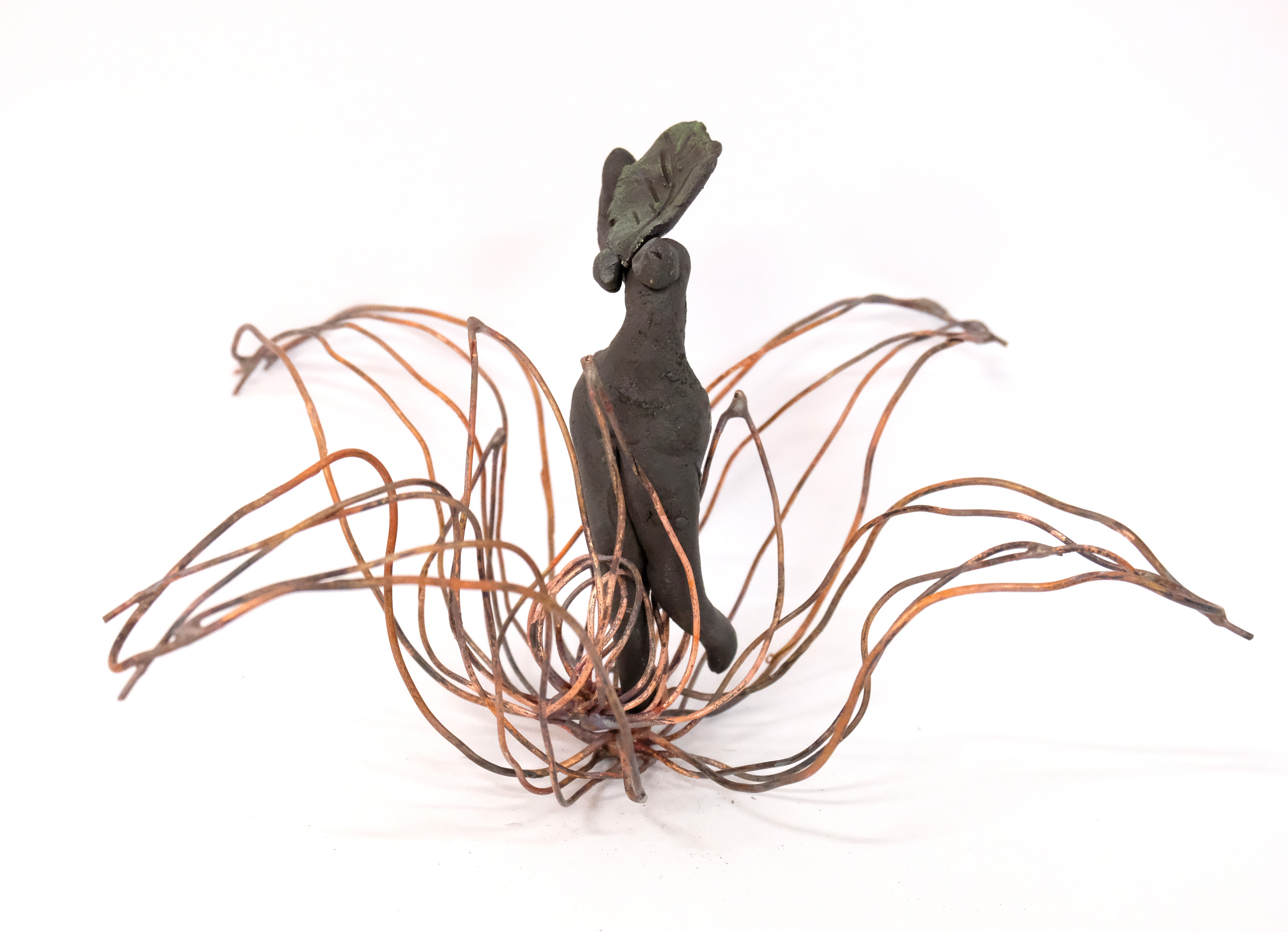 Skica - Cvjetna Venera, terracotta, bakar