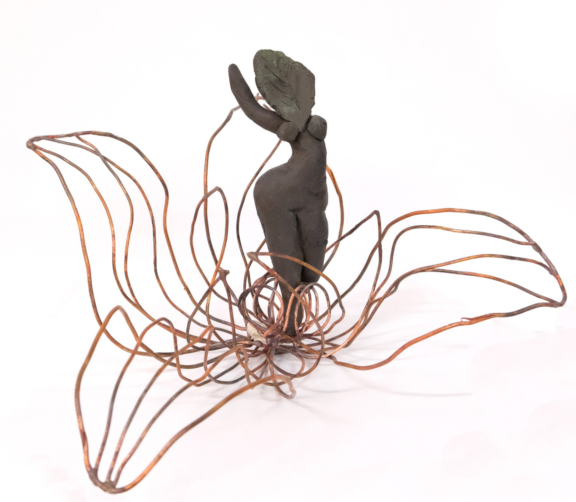 Skica - Cvjetna Venera, terracotta, bakar