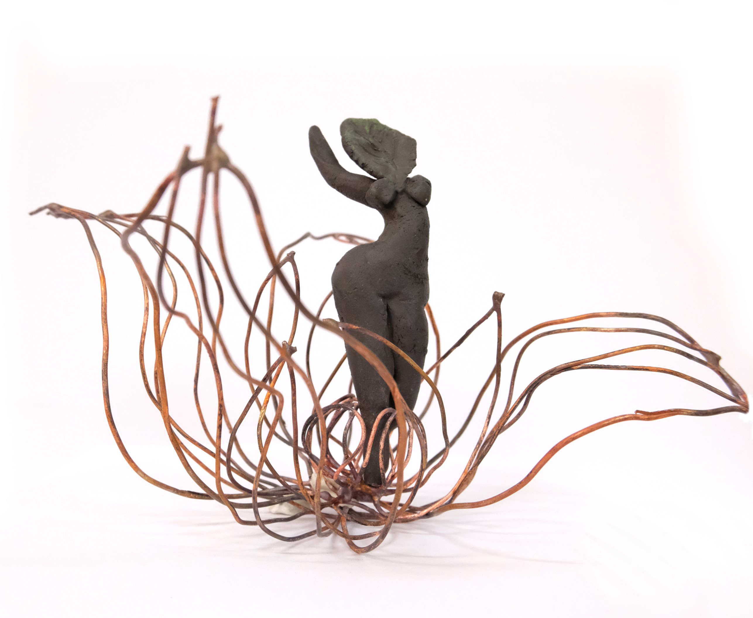 Skica - Cvjetna Venera, terracotta, bakar