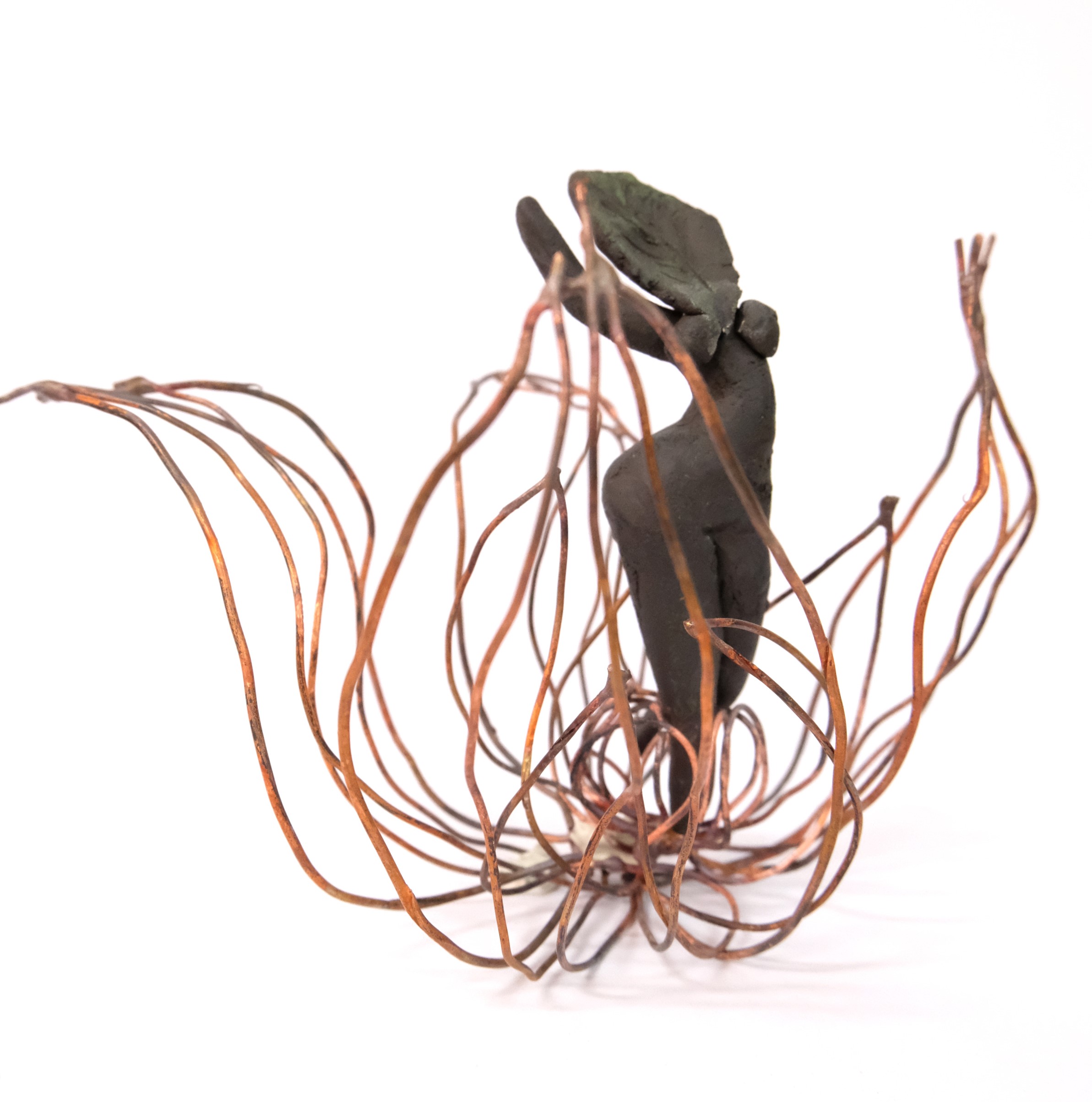 Skica - Cvjetna Venera, terracotta, bakar