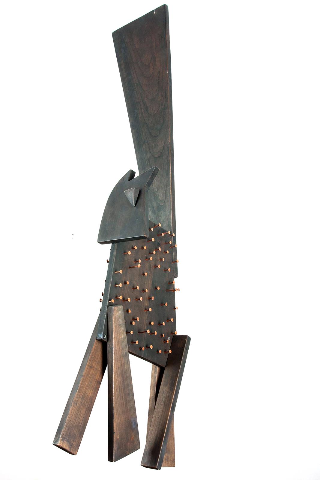 40x19x118cm, drvo, čavli, 2016.