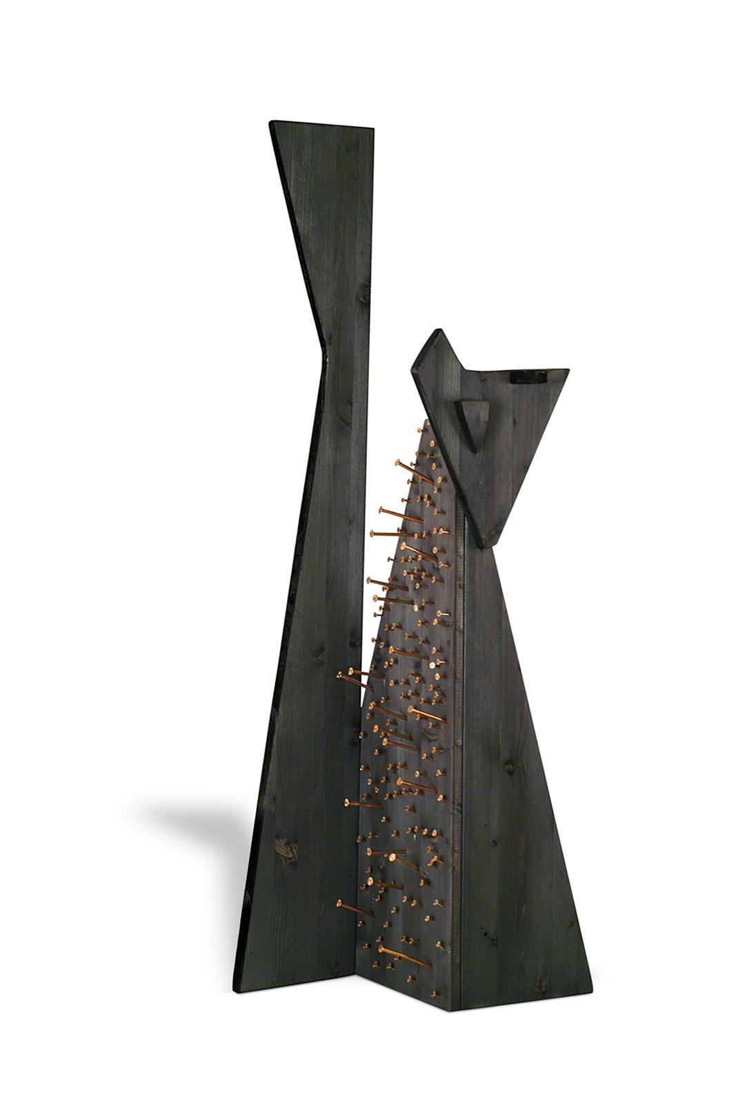 37x36x104cm, drvo, čavli, 2005.