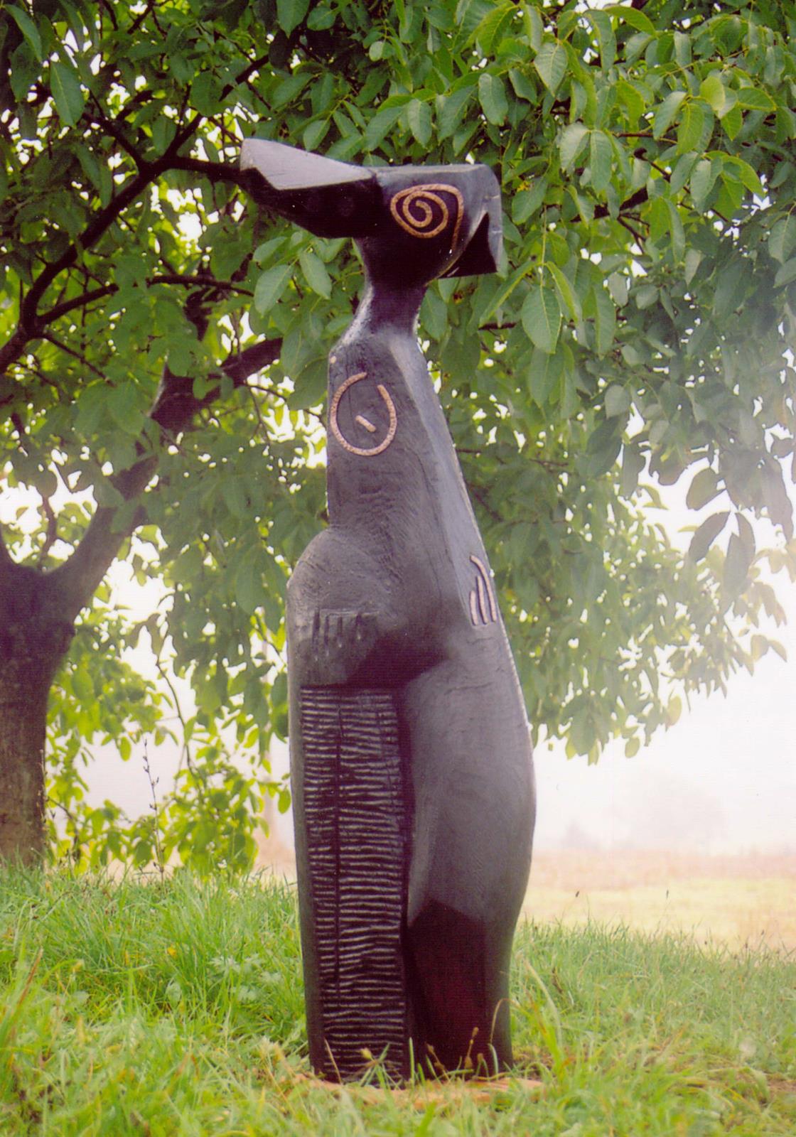 KOKETA, 44x40x130 cm, Stara gora kraj Ptuja, Slovenija, 2001.