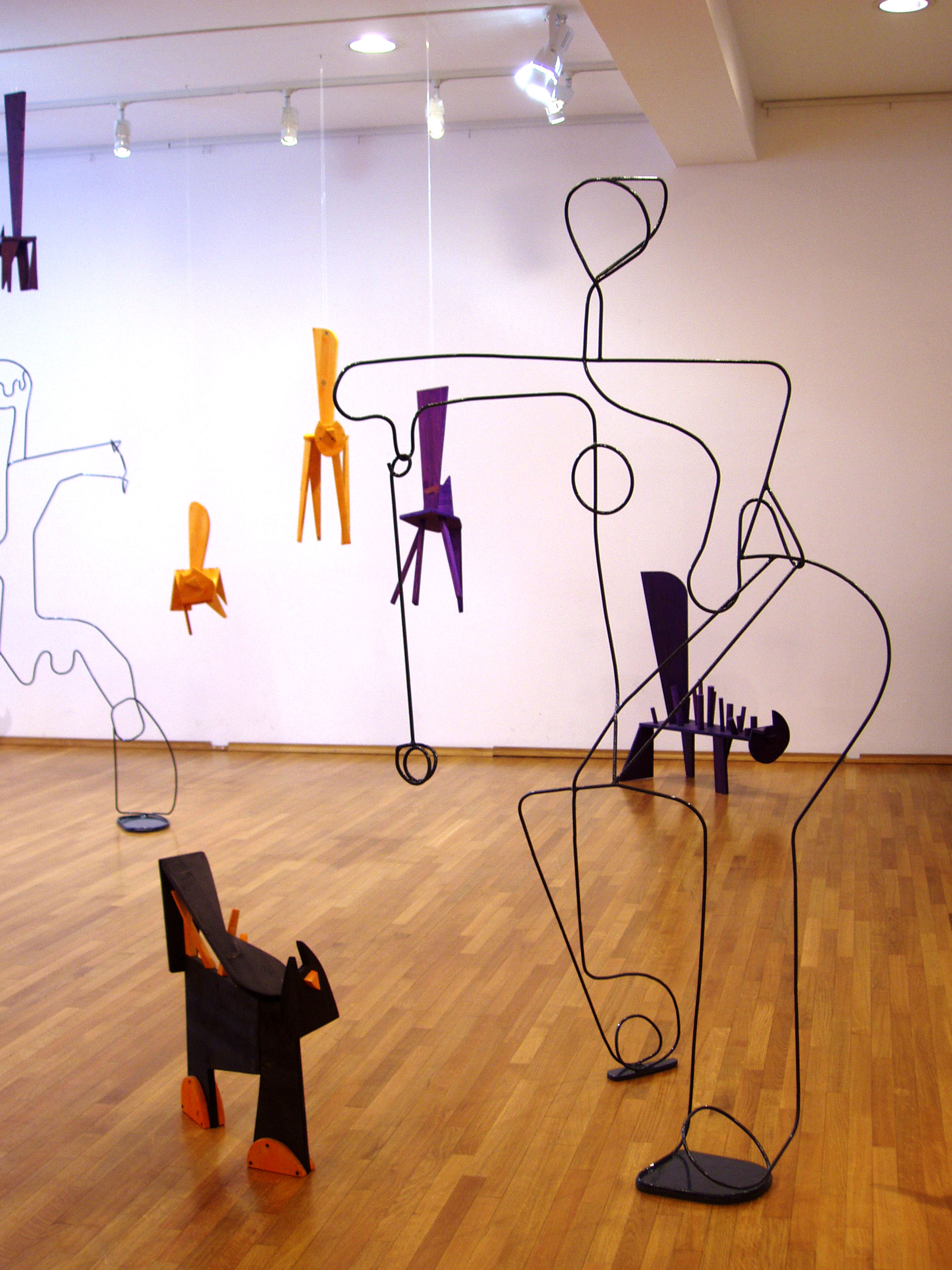 Izložba u Galeriji Vladimir Bužančić u Zagrebu 2005.