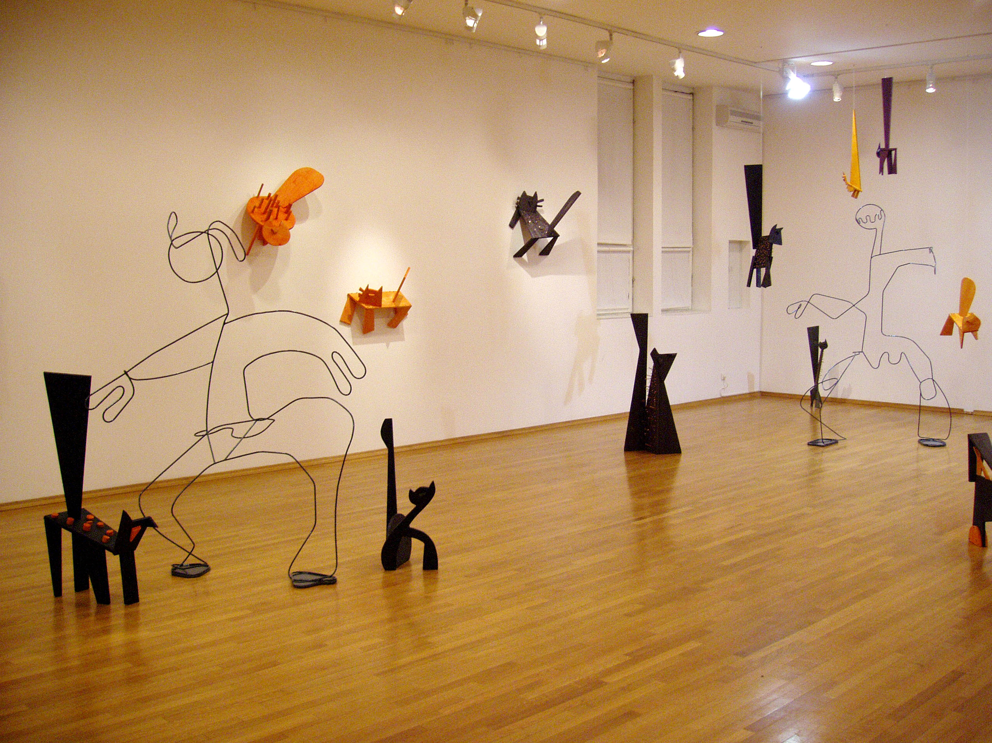 Izložba u Galeriji Vladimir Bužančić u Zagrebu 2005.