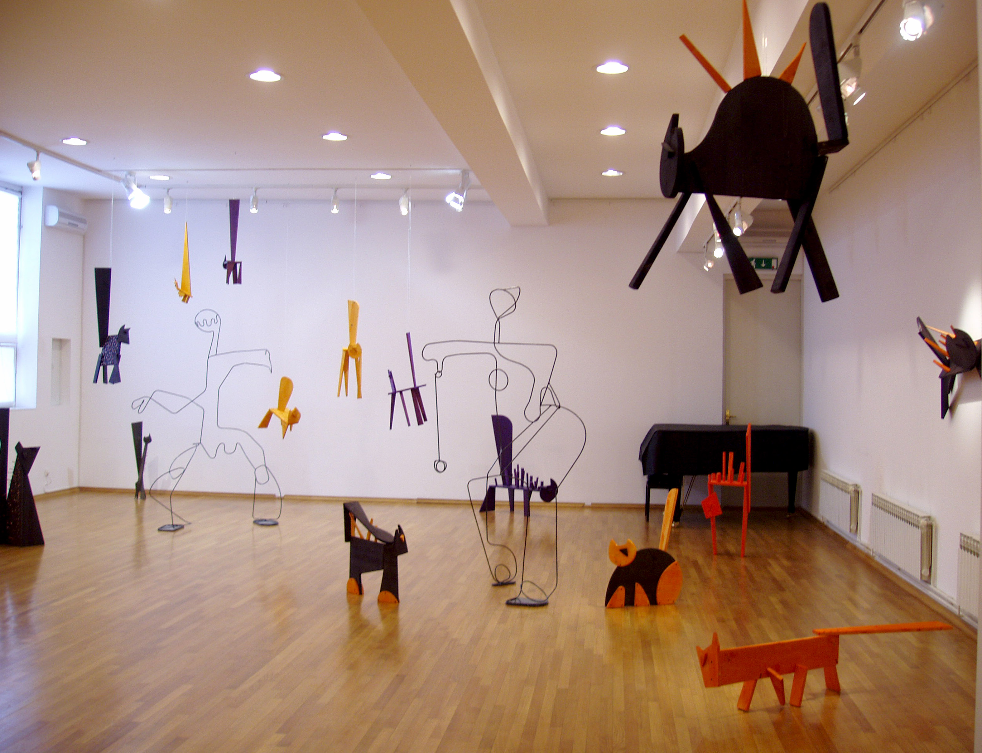 Izložba u Galeriji Vladimir Bužančić u Zagrebu 2005.