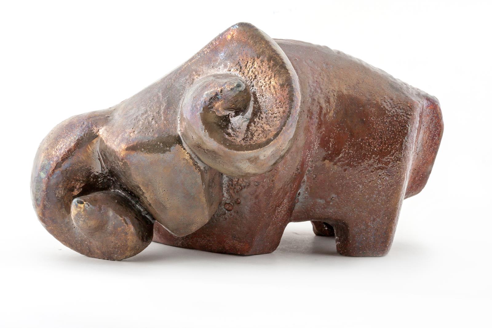 Ovan, keramika, 25x14x15cm