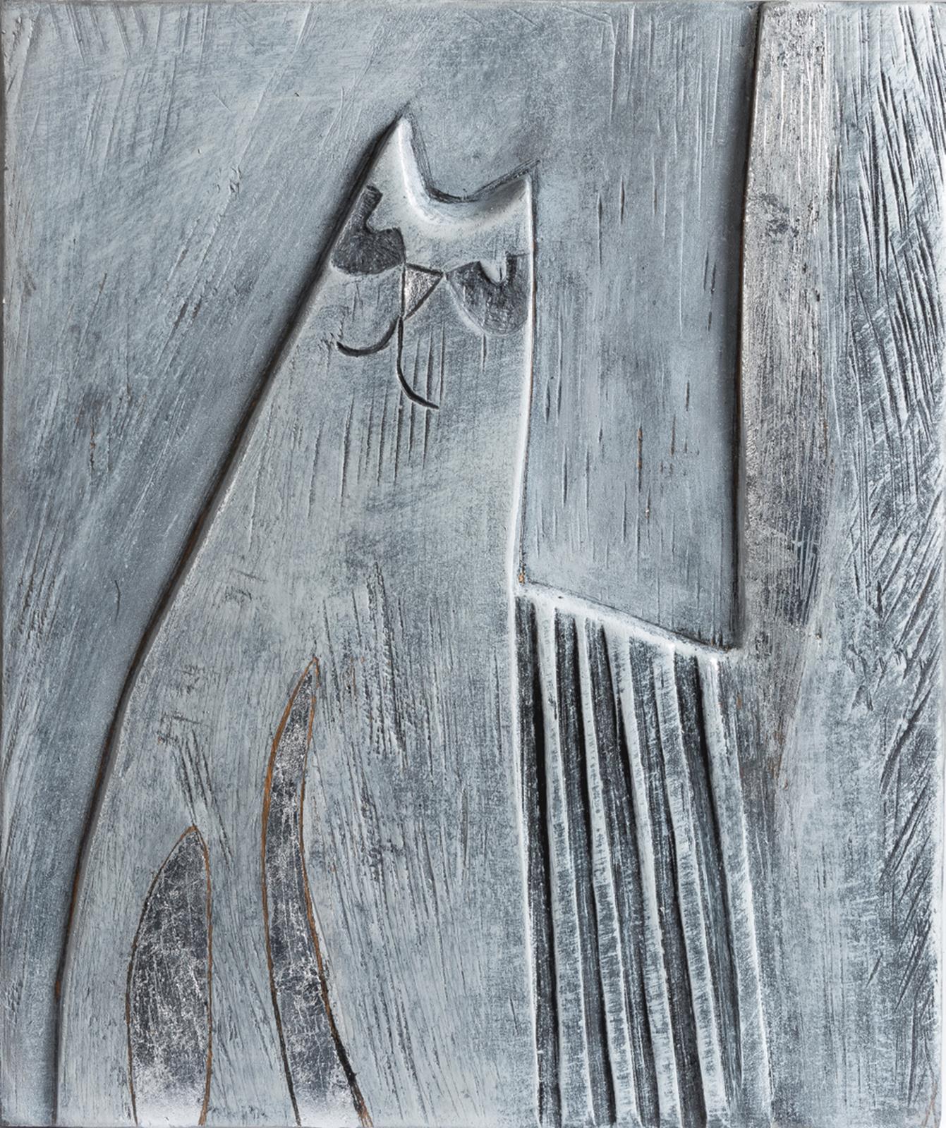 34x40x1,8cm, drvo, 2018.