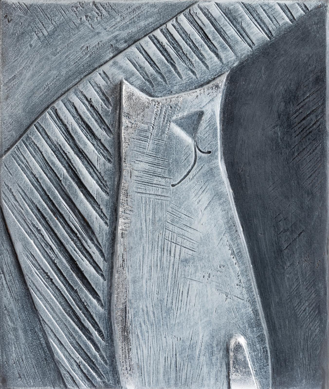 34x40x1,8cm, drvo, 2018.