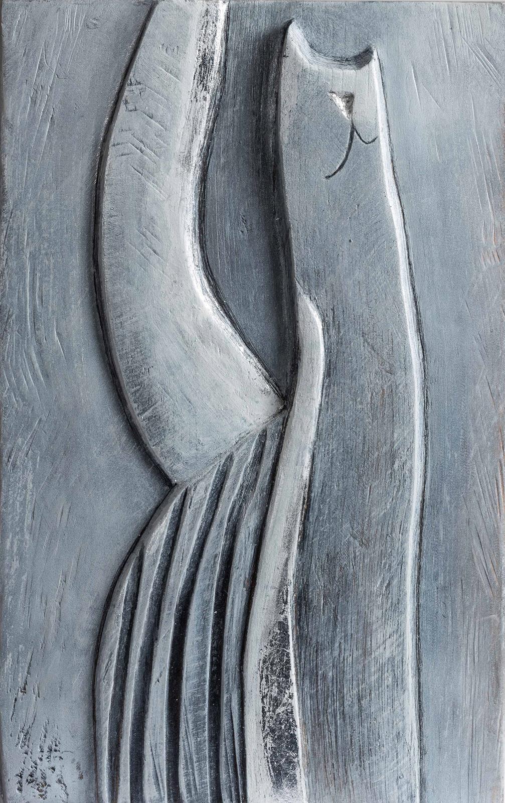 28x34x1,8cm, drvo, 2018.