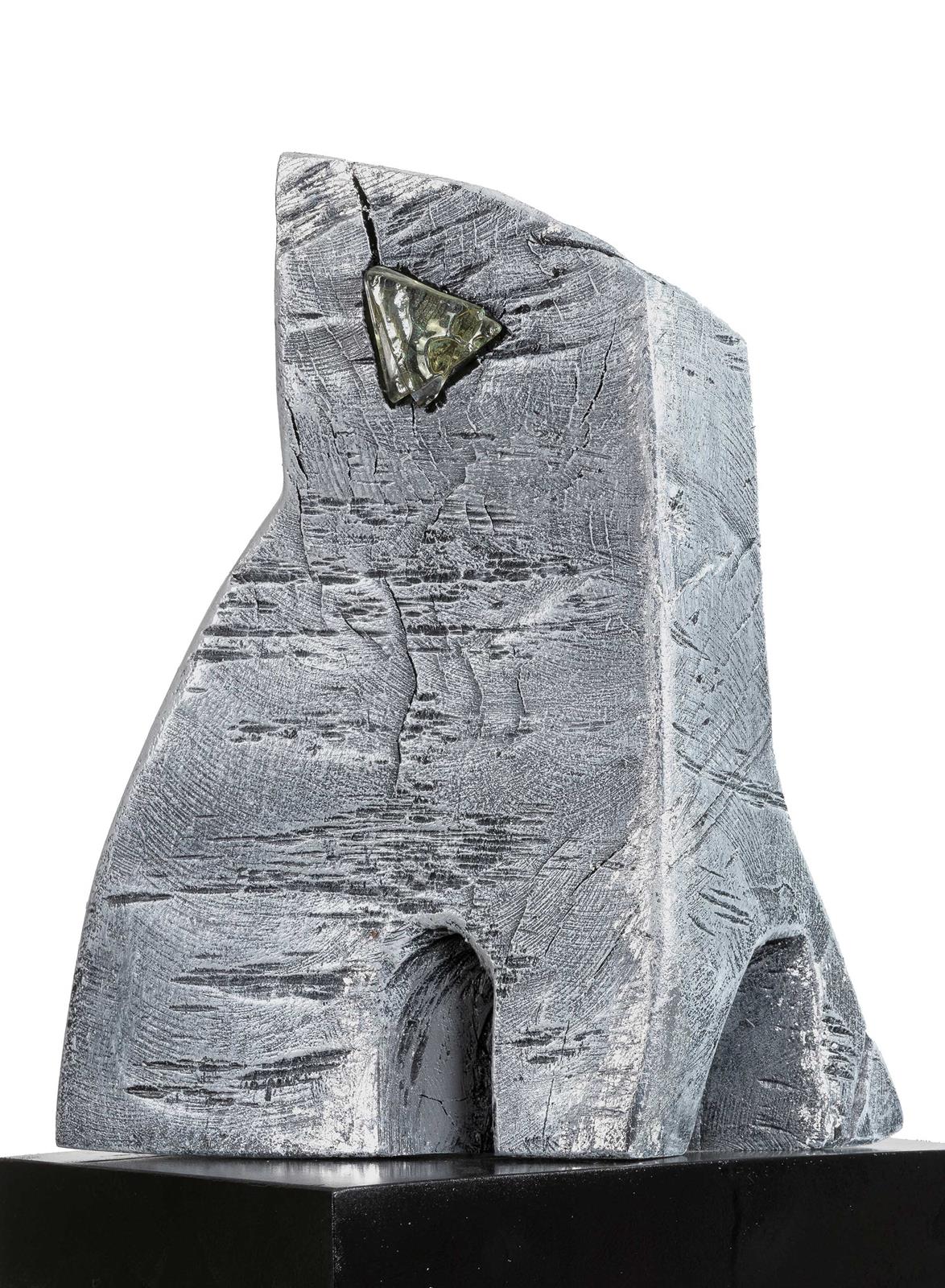 23x11x26cm, drvo, staklo, 2018.