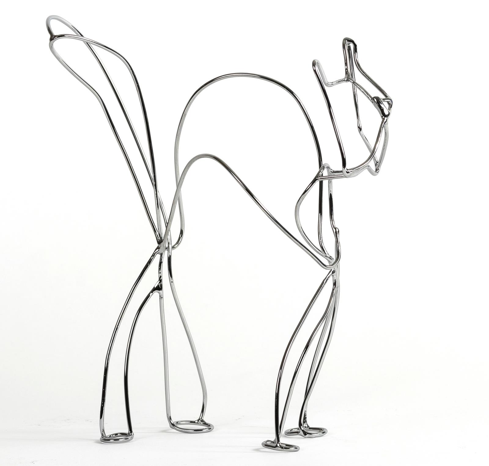 10x20x25cm, kromirani mesing, 2018.