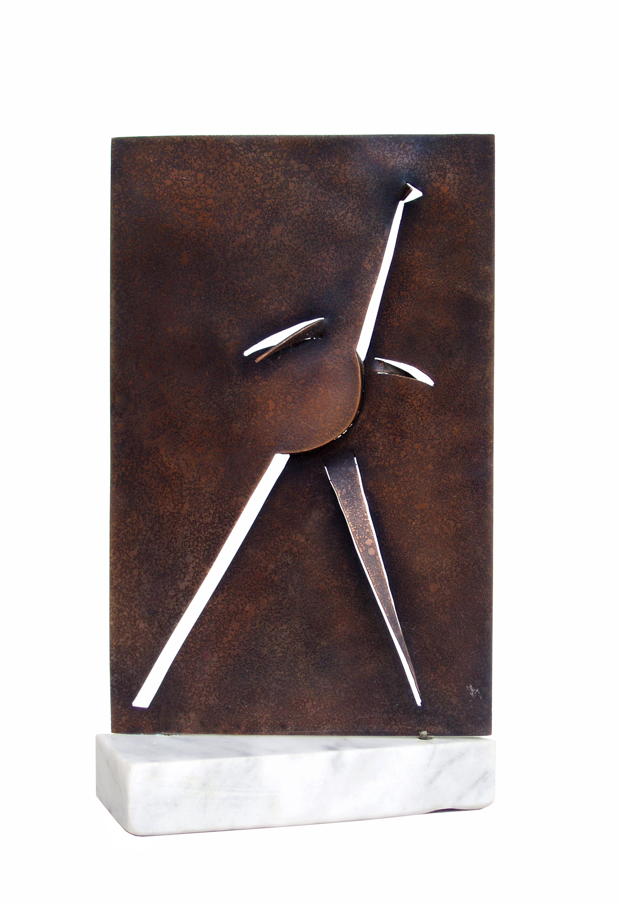 11x5x19cm, bakar, kamen, 2000.