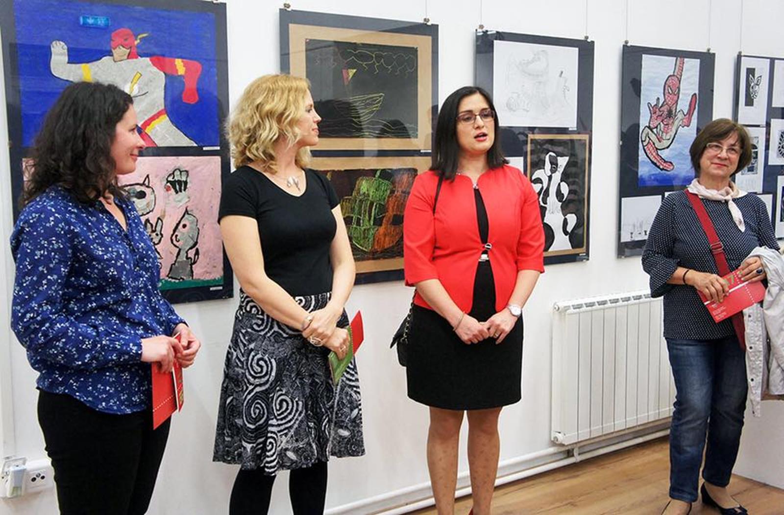 Godišnja izložba 2018., otvorenje, Centar za mlade Bunker – Art room