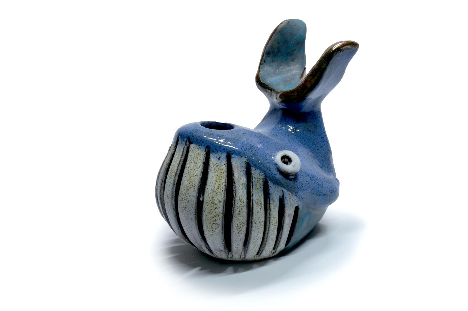 Svijećnjak kit, keramika, 16x9x16cm